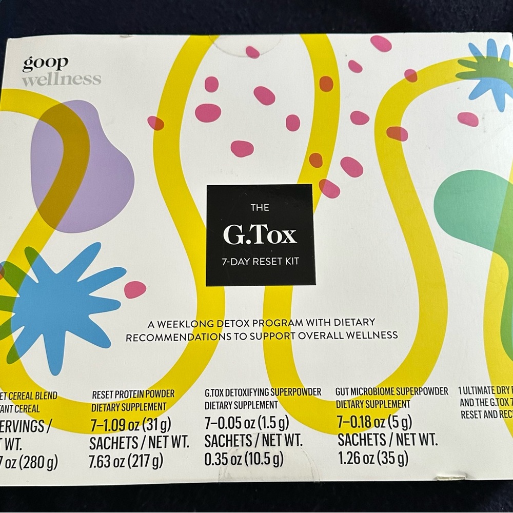 NWT Goop Detox 7day reset